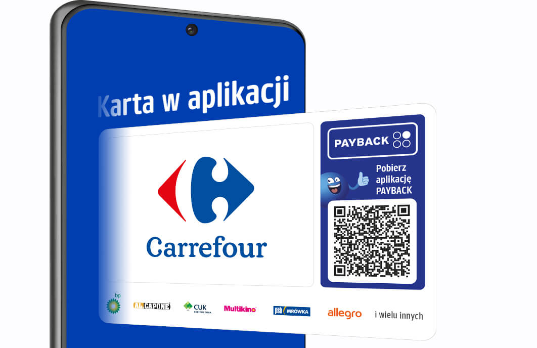 Carrefour - karta w aplikacji