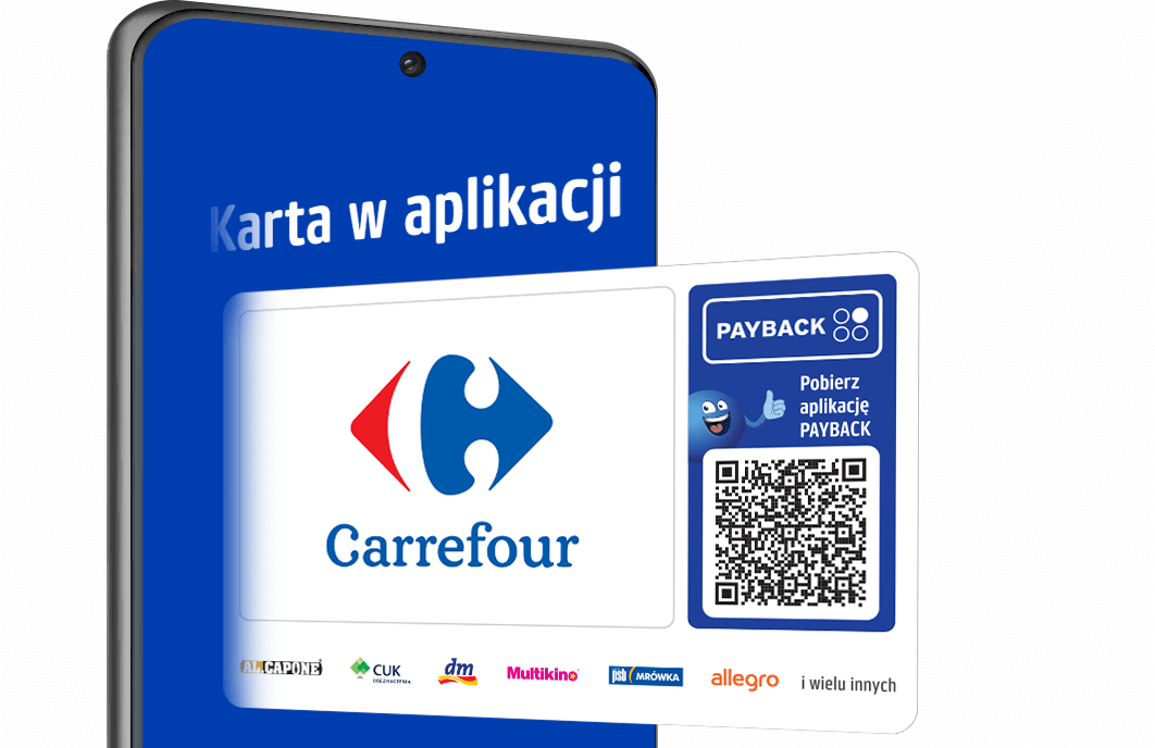 Carrefour - karta w aplikacji