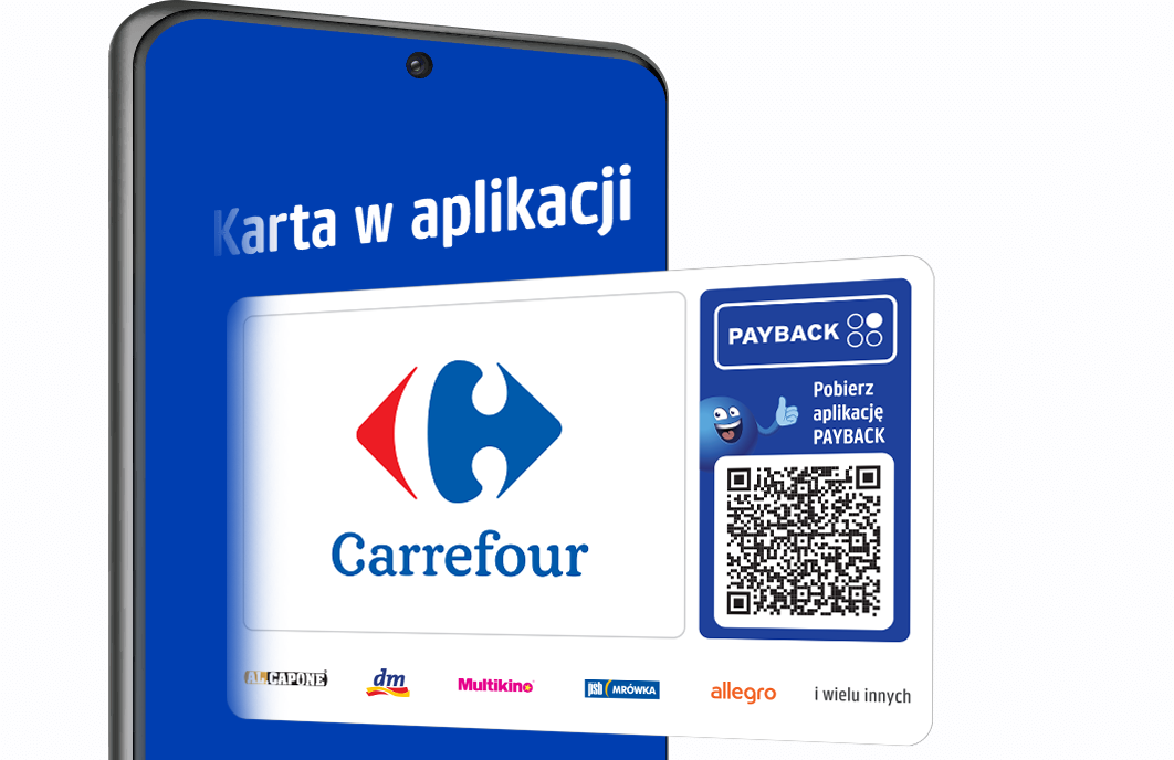 Carrefour - karta w aplikacji